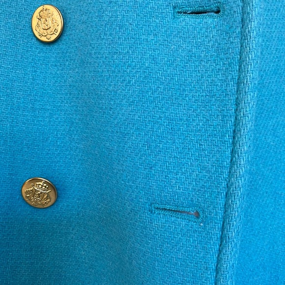 JCrew Stadium Cloth Peacoat - Picture 2 of 3